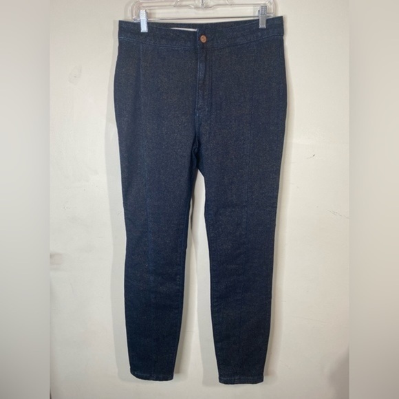 Anthropologie Pilcro High Rise Denim Legging Shimmer Size 30 OB1218692. - Picture 1 of 6